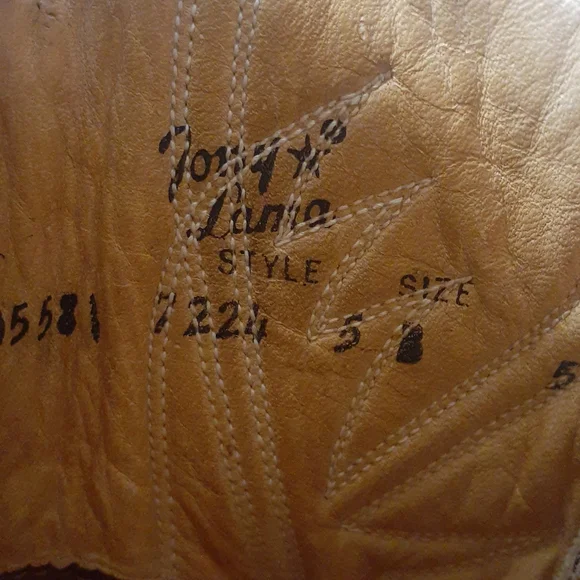 Tony Lama Western Leather Boots - Picture 6 of 6